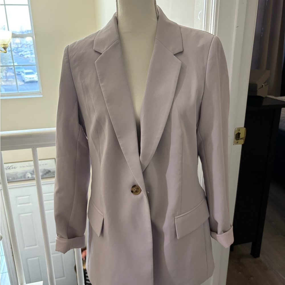 The Drop lilac blazer